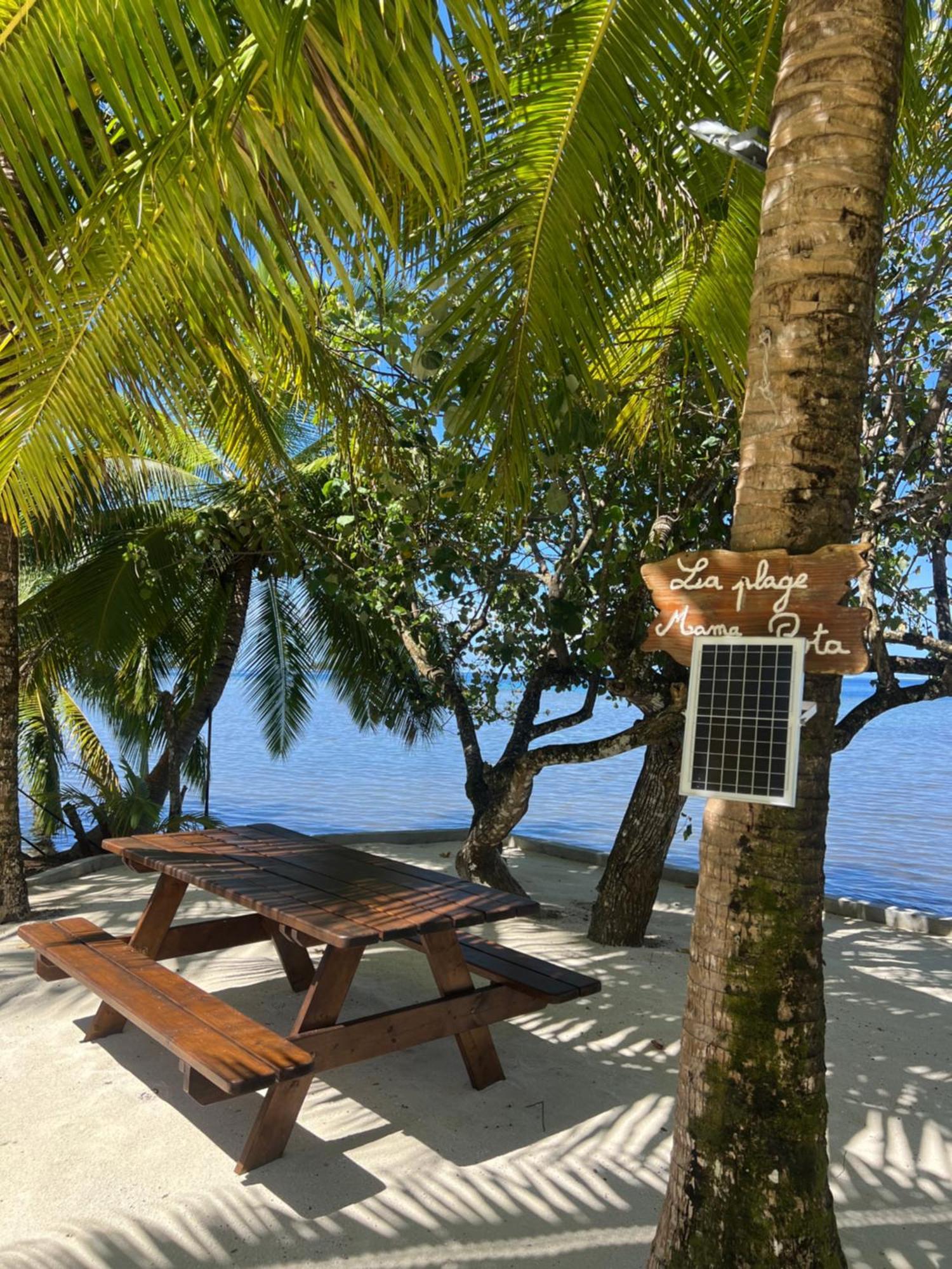 Fare Mama Rota - Au Bord De L'Ocean Villa Taputapuapea Eksteriør bilde